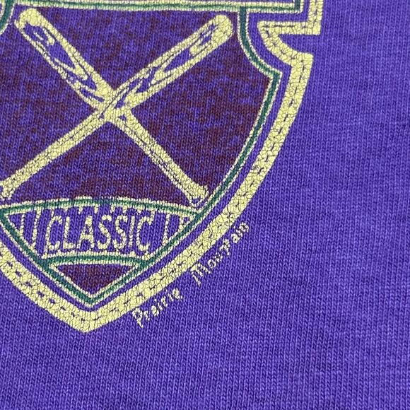 Vintage 90s Cooperstown Baseball Tee Shirt Single Stitch Prairie Mountain M - Picture 5 of 6